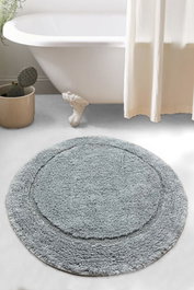 Mijölnir Wolle - 05 Alfombrilla de baño Gris 90x90 cm